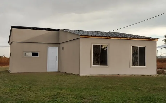 Módulo Wood Frame entregado Cañuelas Ezeiza